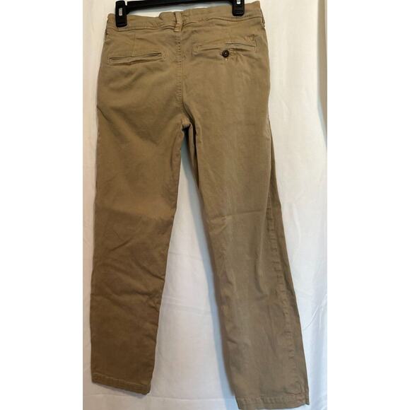 AMERICAN EAGLE Mens 26x28 Khaki Extreme Flex Slim Straight Jeans/Pants/Soft/Nice - Picture 5 of 8